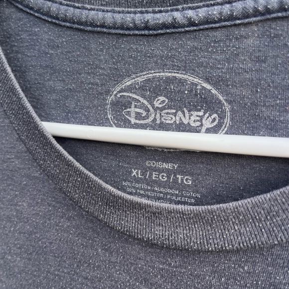 Mens (Xl) DISNEY DONALD DUCK GRAY SHORT SLEEVED SHIRT - Picture 4 of 6